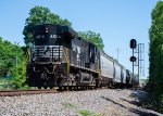 NS 4014 shoves a manifest north at Mason 